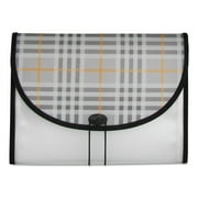 C-Line 13-Pocket Expanding File Plaid Fashion Series, 1/EA, 58312