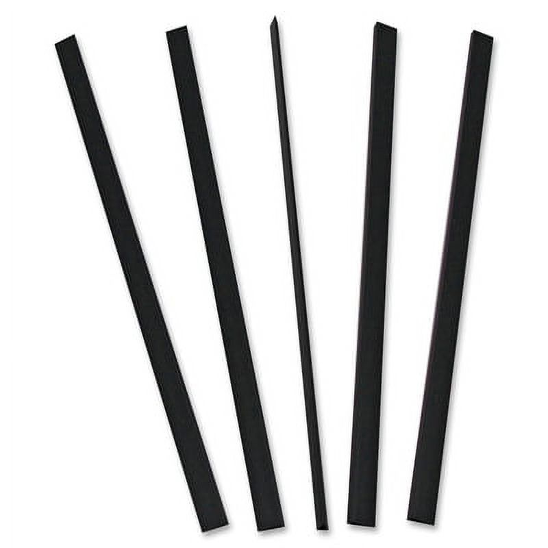 CLine1PK CLine Binding Bars Only Black, 11 X 1/8, 100/Bx, 34551