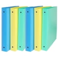 thumbnail image 1 of C-Line 3-Ring Binder, 1" capacity, Assorted Colors, Pack of 6, 1 of 4