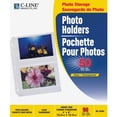 thumbnail image 1 of C-Line 35mm Ring Binder Photo Storage Pages - 4 x 6 - Clear, Side Loading, 11-1/4 x 8-1/8, 50/BX, 52564 | Bundle of 2 Boxes, 1 of 1