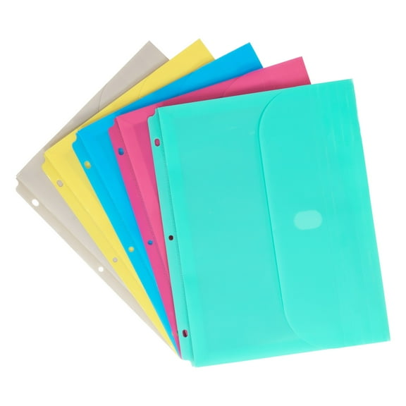 C-Line Binder Pocket, Side Loading (Color May Vary) (Set of 36 Pockets) (58730-DS)