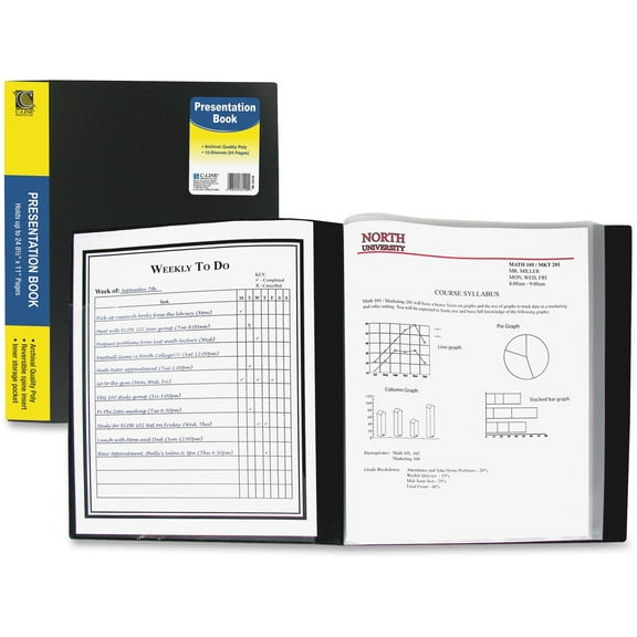 C-Line Presentation Book