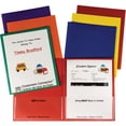 thumbnail image 1 of C-Line Classroom Connector Report Cover - 2 Front & Back Pocket(s) - Polypropylene - Red, Orange, Yellow, Blue, Green, Purple - 36 / Box | Bundle of 2 Boxes, 1 of 1