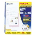 thumbnail image 1 of C-Line Hvywt Poly Sht Protector, Clear, Top-Loading, 2", 11 x 8 1/2, 100/BX, 1 of 7