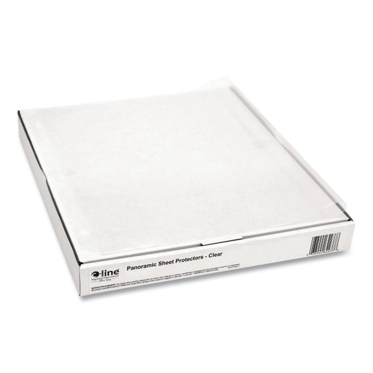 Laconic Clear File – A4 Size, 20 Pockets, White, Made In Japan