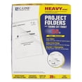 thumbnail image 1 of C-Line Poly Project Folders, Letter Size, Clear, 25/Box, Each, 1 of 3