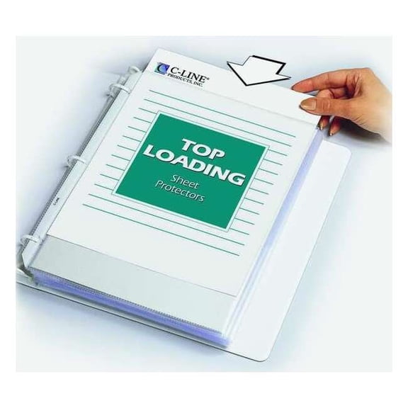 C-Line Polypropylene Sheet Protector