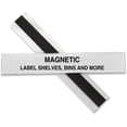 thumbnail image 1 of C-Line Products 87227 1 x 6 in. Hol-Dex Magnetic Shelf & Bin Label Holders, Clear, 1 of 1