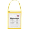 thumbnail image 1 of C-Line Products  Hanging Strap Shop Ticket Holder - Yellow, 1 of 1
