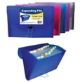thumbnail image 1 of C Line Products Inc 58310 11" L X 8-1/2" W 13 Pocket Expanding File Assorted, 1 of 1