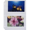 CLine Ring Binder Photo Storage Pages for 4 x 6 Inch Photos, Side Load