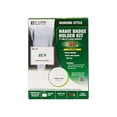 CLine Specialty Name Badge Holder Kits, 4 x 3, White, 50/Box