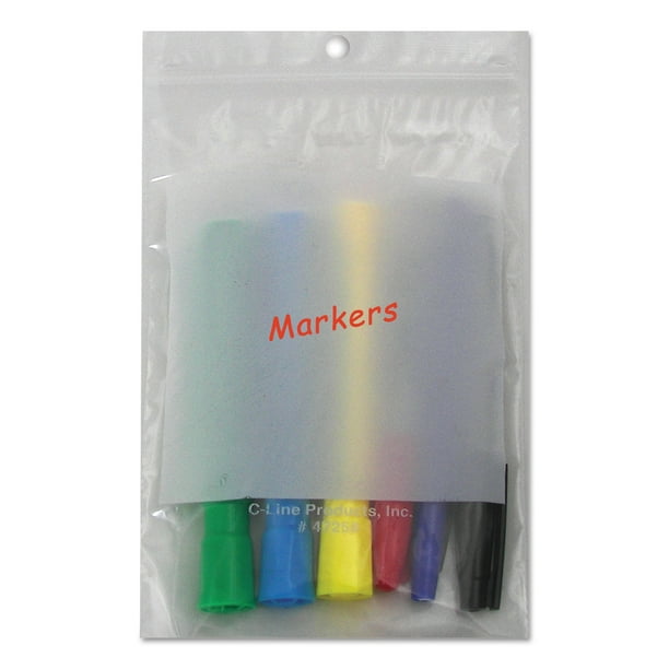 Write-On Poly Bags, 2 mil, 5 Write-On Poly Bags, 2 mil, 5