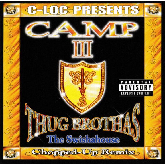 C-Loc Presents Concentration Camp - Thug Brothas - The Swishahouse Chopped-Up Remix (CD) (Mint (M))