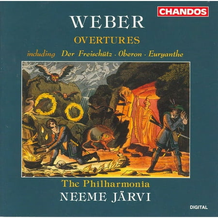 C.M. Weber Von - Overtures - Music & Performance - CD