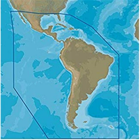 C-MAP Discover microSD South America and Caribbean