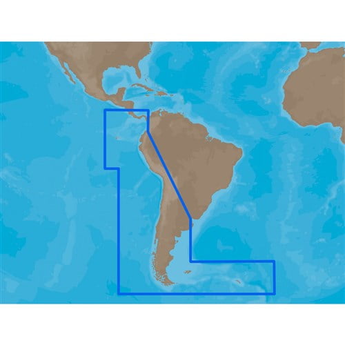 C-MAP MAX SA-M500 - Costa Rica-Chile Falklands - SD Card [SA-M500SDCARD]