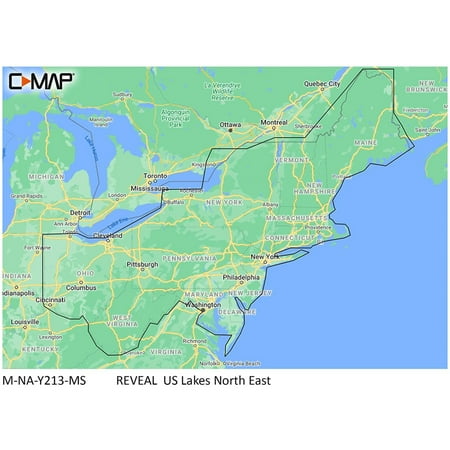 C-MAP Reveal US Lakes North East