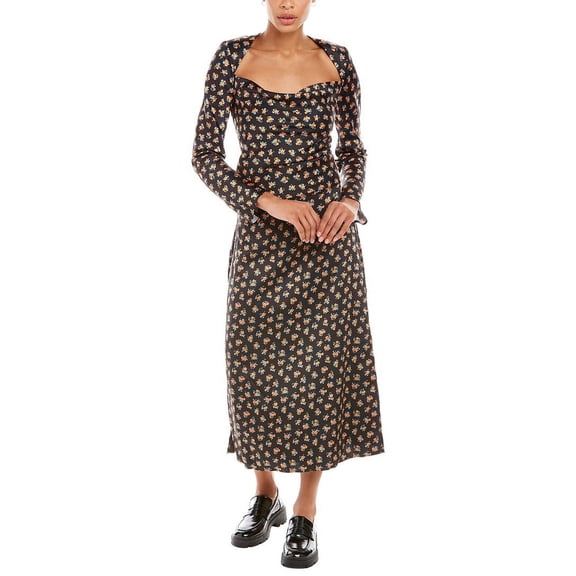 C/MEO womens COLLECTIVE Molten Top, XS, Black