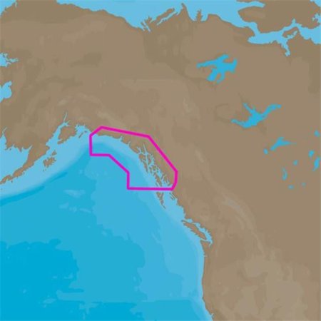 C-Map 4D Full Dixon Entrance to Cape St. Elias NA-D959