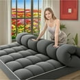thumbnail image 1 of C, Mattress Topper Cooling Mattress Protector With 8-21 Inch Deep Pocket, Overfilled Down Alternative Filling, 1 of 9