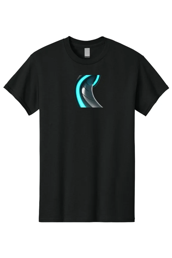 C Mens Graphic Tee, 100% Cotton, Casual Summer Wear