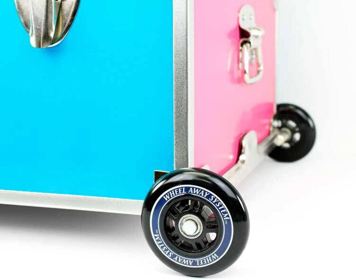 C&N Footlockers Wheel Away System - Durable 4" Wheels - Easy Install - Makes Transportation a Breeze