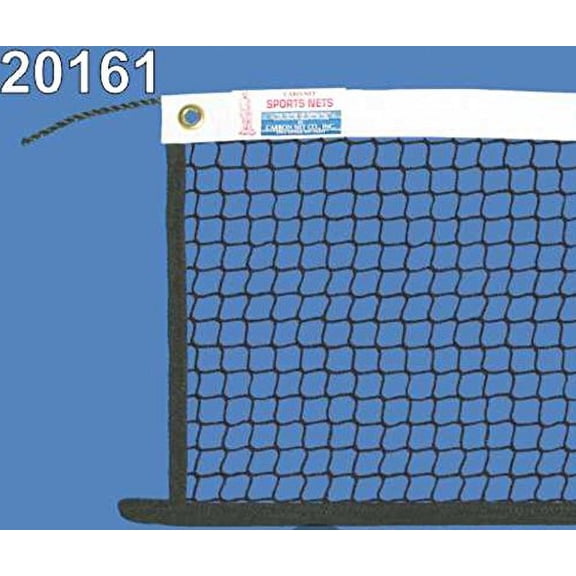 C.N. Paddle/Multi-Sport Net - 21' X 2'6", 420 Knotless Nylon, 3/4" mesh, 27'x3/16 Poly Rope, 3lbs