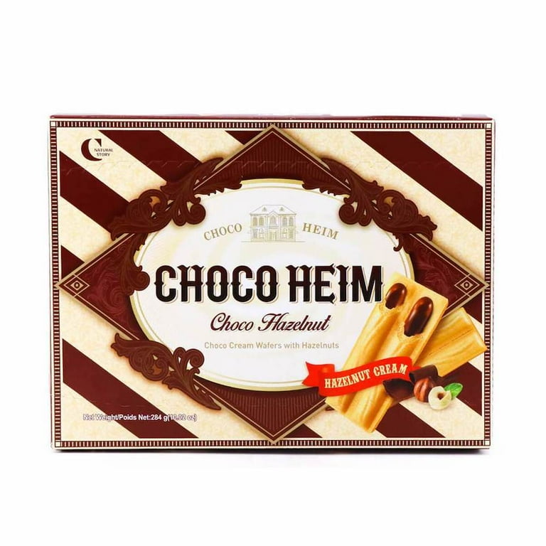C Natural Story Cream Wafer W/ Hazelnut Choco Heim Hazelnut Flavor