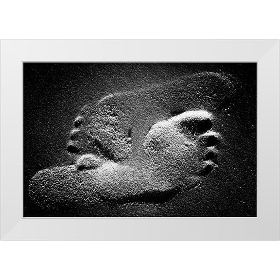 C Neale, Michael 14x11 White Modern Wood Framed Museum Art Print Titled - 69 Feet