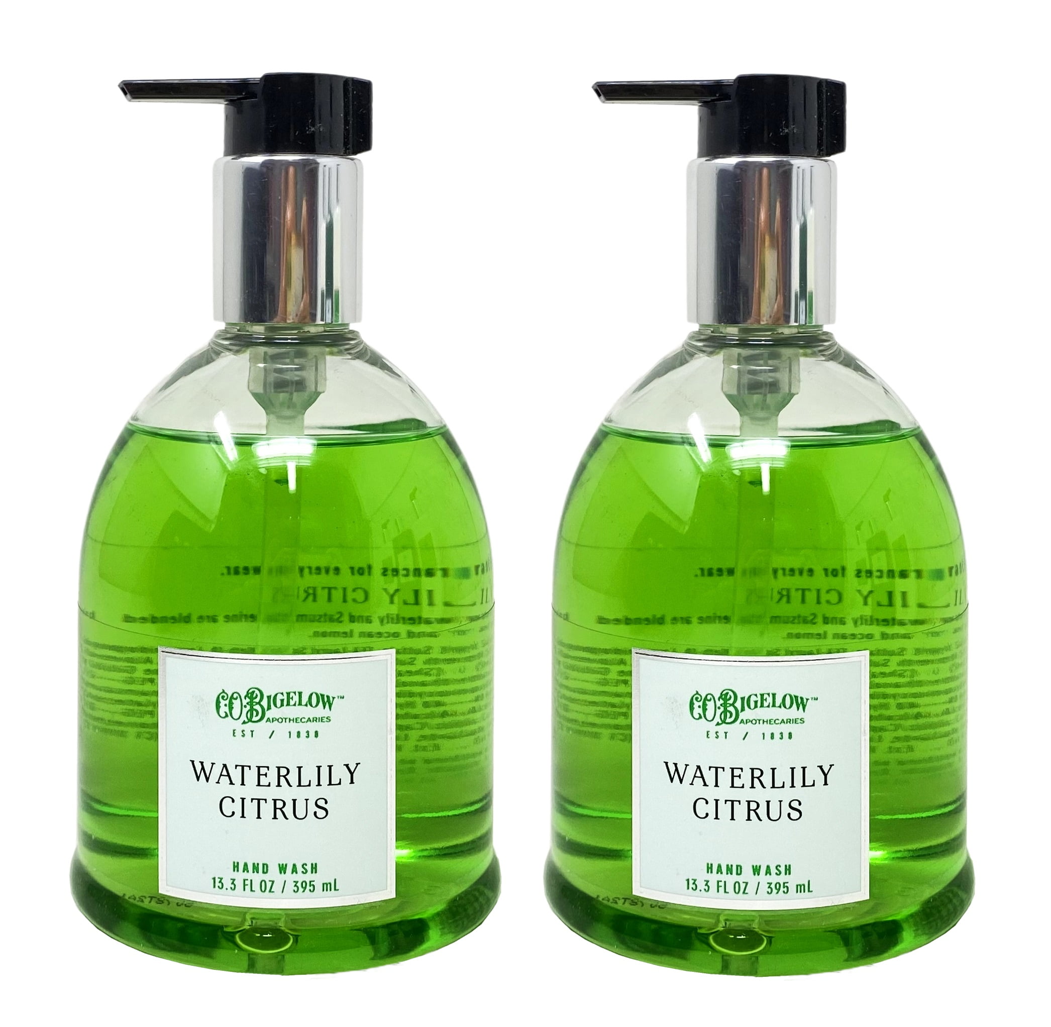 C.O. Bigelow Waterlily Citrus Full Size Hand Wash Bundle - Set of 2
