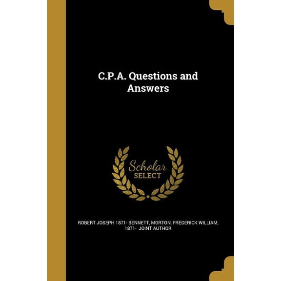 C.P.A. Questions and Answers (Paperback)