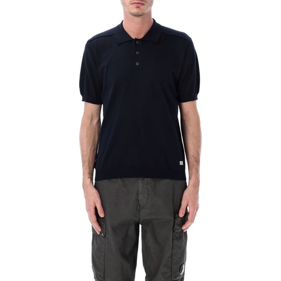 C.P. Company Short Sleeve Cotton Regular Polo Sweater (Men's)