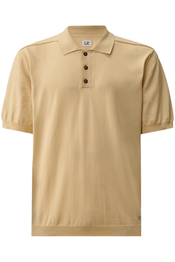 Short-Sleeve Sea Island Cotton Polo Sweater (Men's)