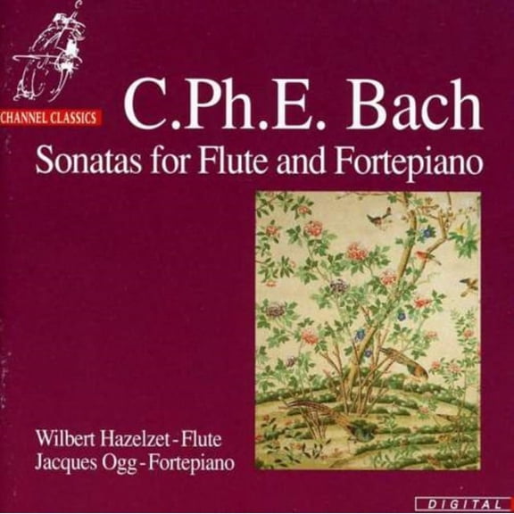 C.P.E. Bach - Flute Sonatas Wilbert Hazelzet (CD)