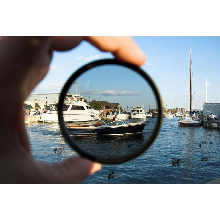 C - PL ( Circular Polarizer )マルチコート| Multithreadedガラスフィルタ( 52?mm ) for Panasonic Lumix DMC - lx5?( Includesレンズアダプタ) g6bh9ry C-PL (Circular Polarizer) Multicoated | Multithreaded Glass