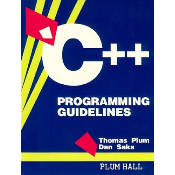 Pre-Owned C++ Programming Guidelines Paperback