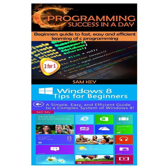 C Programming Success in a Day & Windows 8 Tips for Beginners (Paperback)