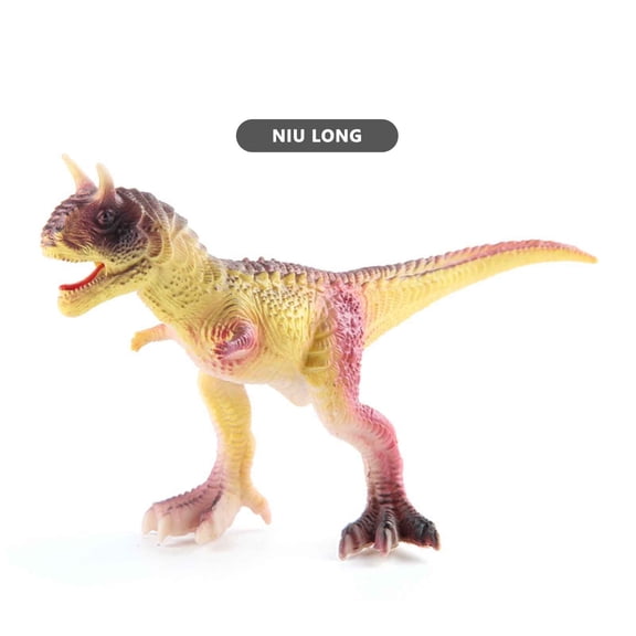 C Pvc Solid Hand Painted Dinosaur Model Toy For Boys Collectible Commemorative Figure Realistic Decor Carnotaurus