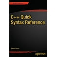 thumbnail image 1 of C++ Quick Syntax Reference, (Paperback), 1 of 1