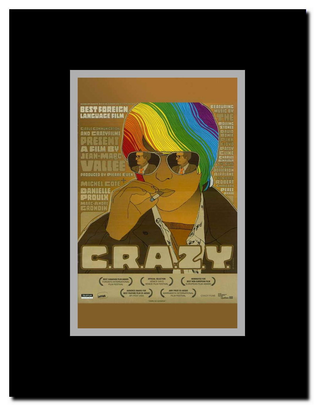C.R.A.Z.Y. Framed Movie Poster