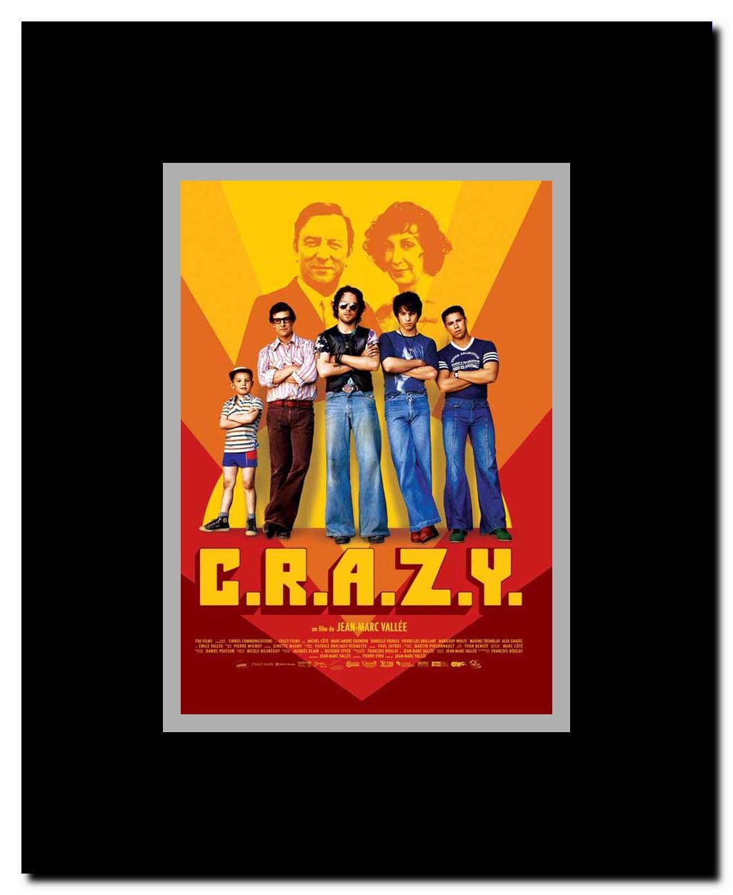 C.R.A.Z.Y. Framed Movie Poster