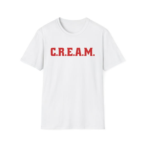 C.R.E.A.M. Funny Money Cash Lovers Graphic Novelty Tees