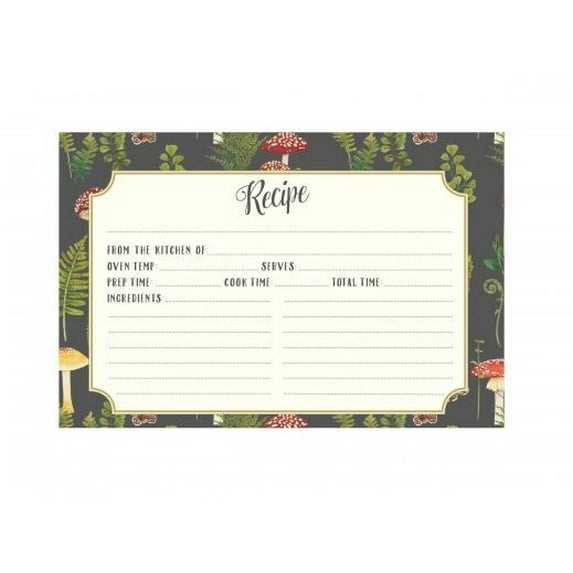 Lang Brands, LLC, Mushroom Botanical Recipe Cards