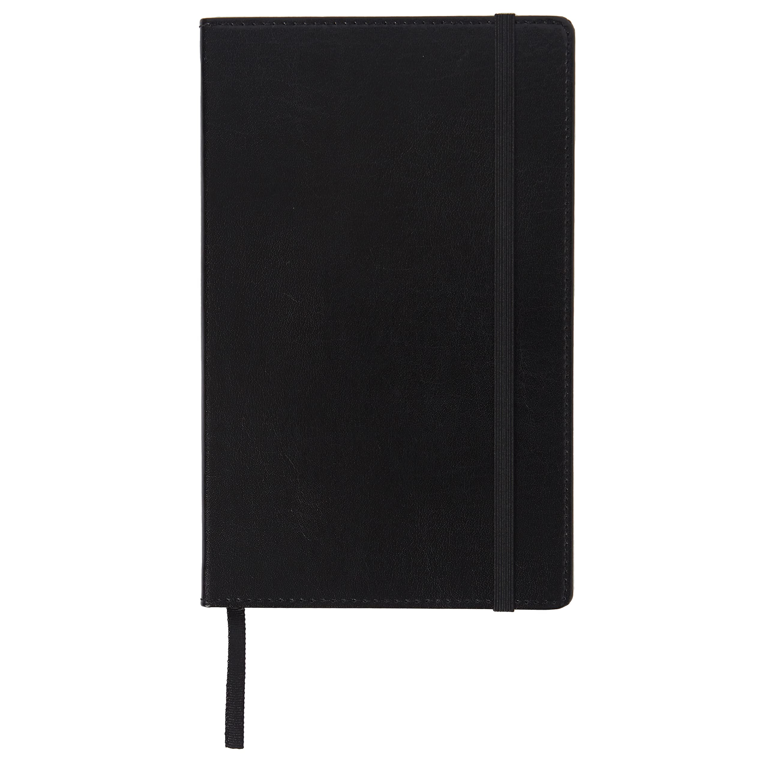 C.R. Gibson Black Bonded Leather Journal, 5'' x 8.2''