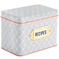 thumbnail image 1 of C.R. Gibson Tin Recipe Box | Bloom, 1 of 6