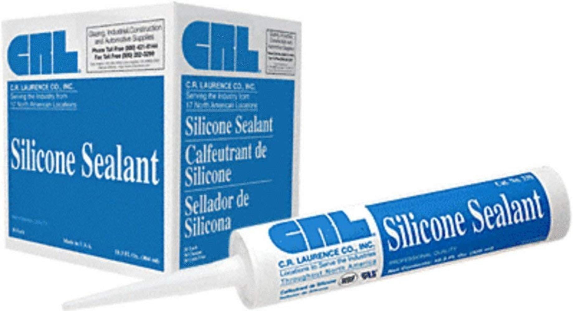 C.R. LAURENCE 33SAL CRL Aluminum 33S Silicone Sealant By CR Laurence ...