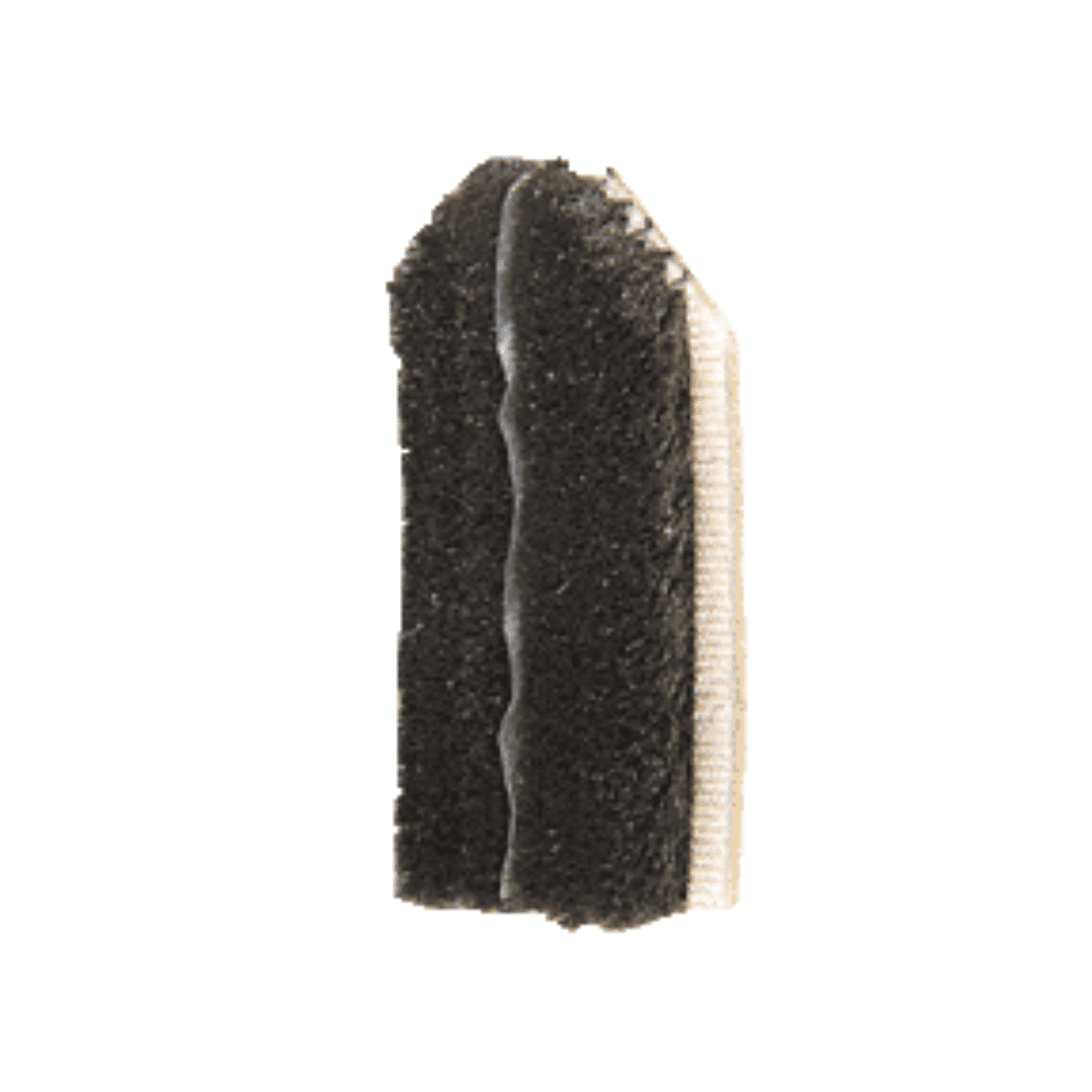 C.R. Laurence PDP1BL-XCP10 CRL Black Door Jamb Dust Pad 0.05 lb. - Pack of 10