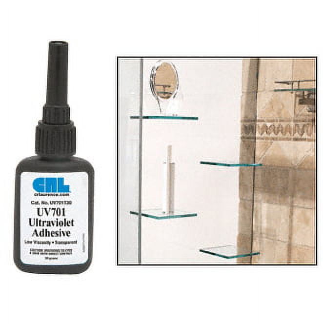 C.R. Laurence UV701T30 UV701 Low Viscosity UV Adhesive - 30g - Clear