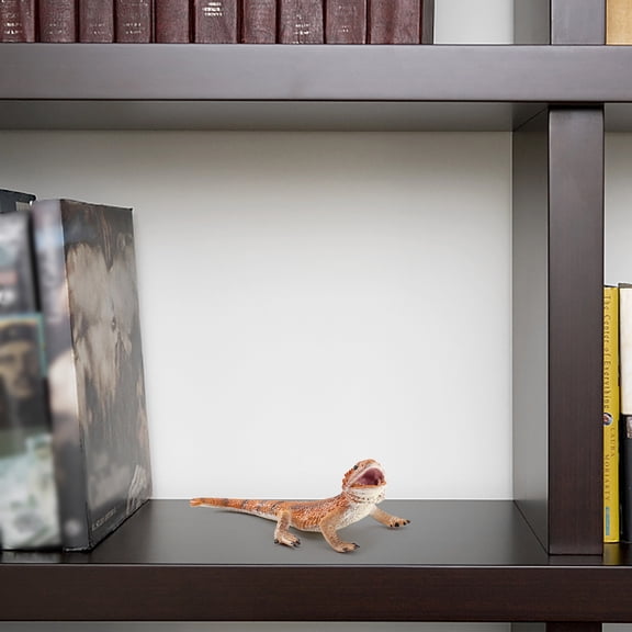 C Realistic Green Lizard Figurine Toy Educational Animal Model For Kids